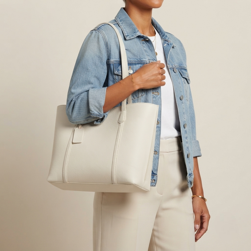 Bolso Tote de Hombro Grande de Mujer