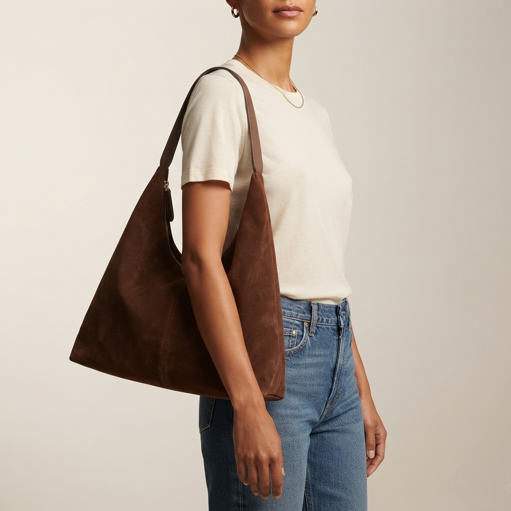Bolso Tote de Hombro Grande de Mujer Estructurado