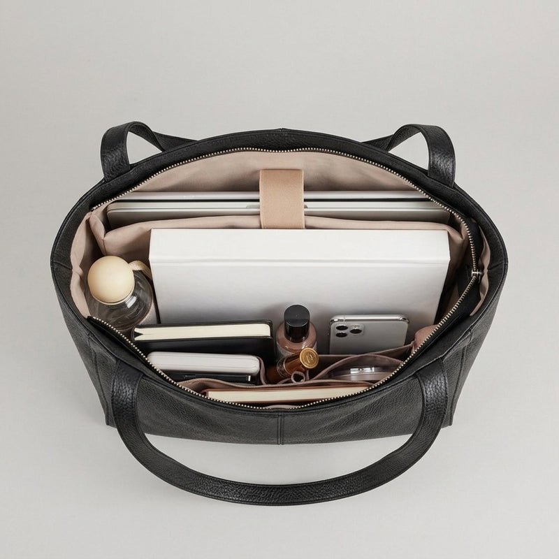 Bolso Tote de Hombro Grande de Mujer para Portátil
