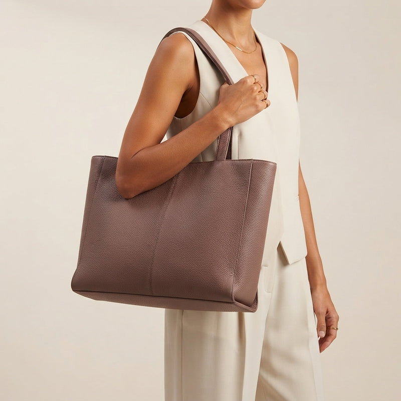 Bolso Tote de Hombro Grande de Mujer para Portátil