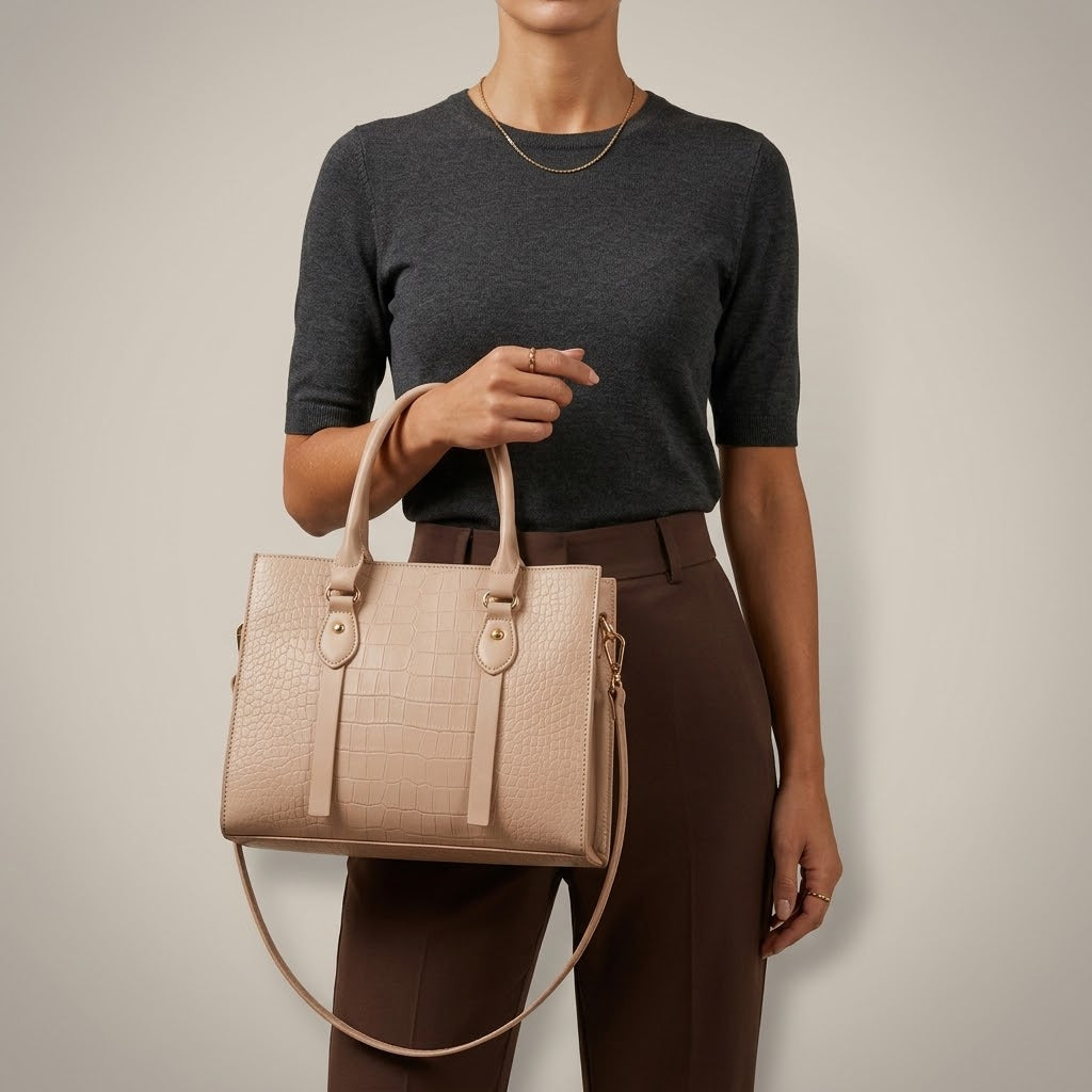 Bolso Tote Bandolera Pequeño de Mujer