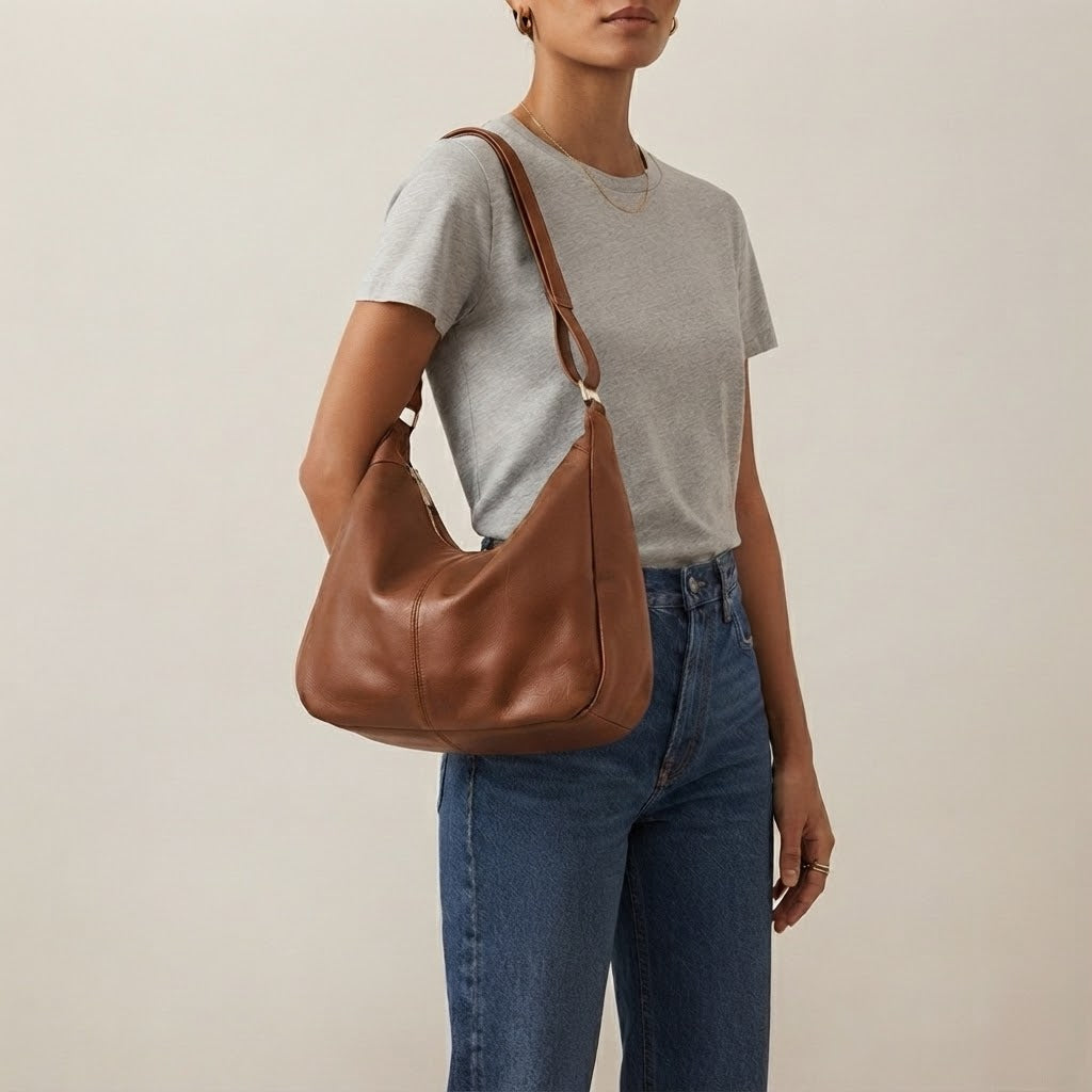 Bolso Tote Bandolera Mediano de Mujer