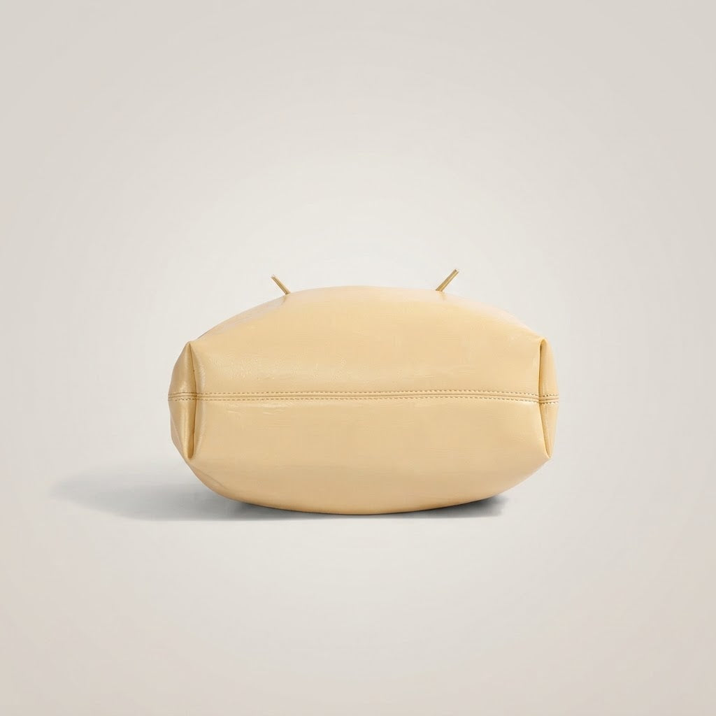 Bolso de Mano Pequeño de Mujer Cesta con Lazo
