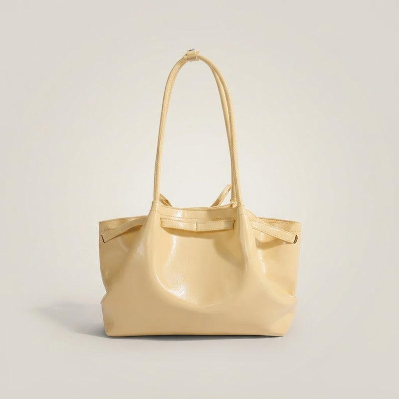 Bolso de Mano Pequeño de Mujer Cesta con Lazo