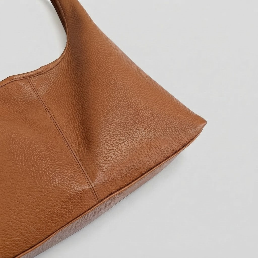 Bolso Tote de Hombro Grande de Mujer Coreano Suave