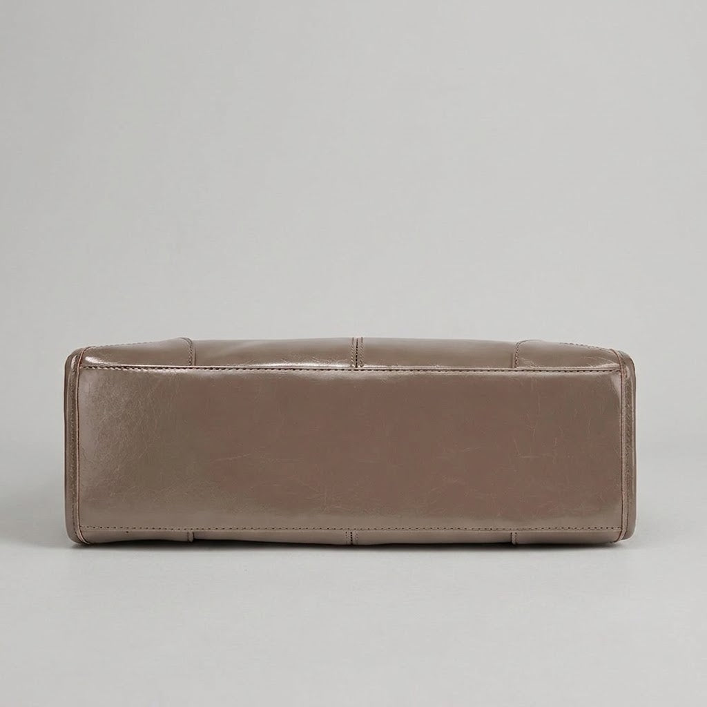 Bolso Tote de Hombro Pequeño de Mujer Encerado Retro