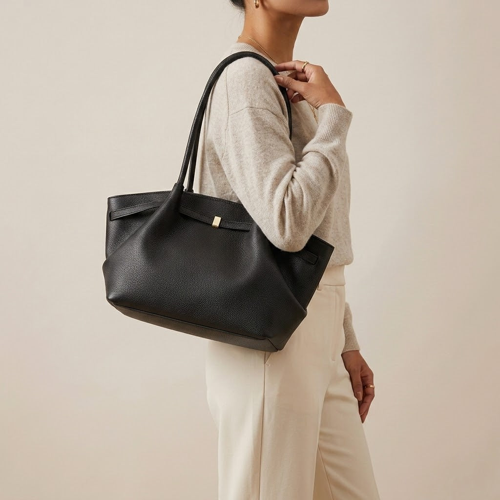 Bolso Tote de Hombro Grande de Mujer Estilo Coreano