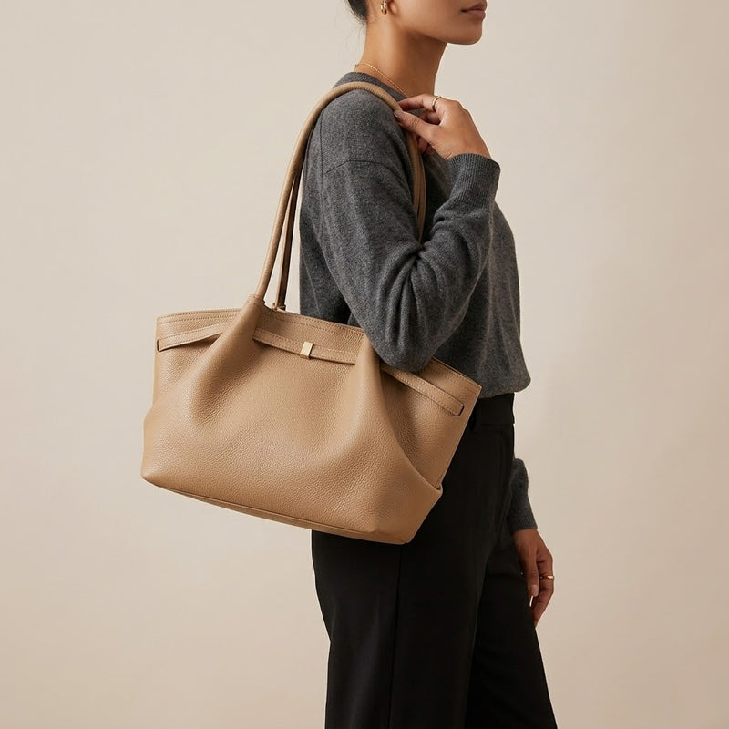 Bolso Tote de Hombro Grande de Mujer Estilo Coreano