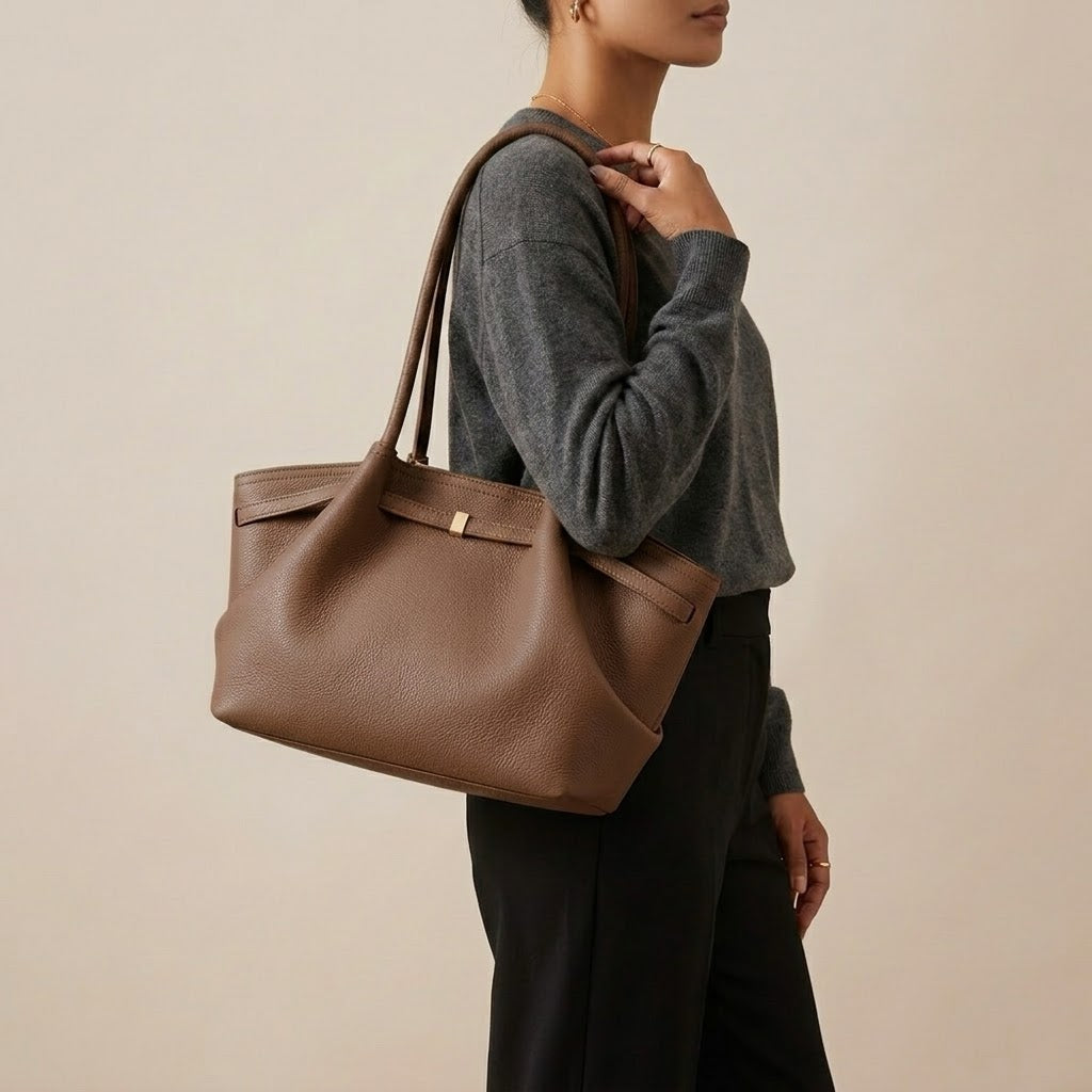 Bolso Tote de Hombro Grande de Mujer Estilo Coreano