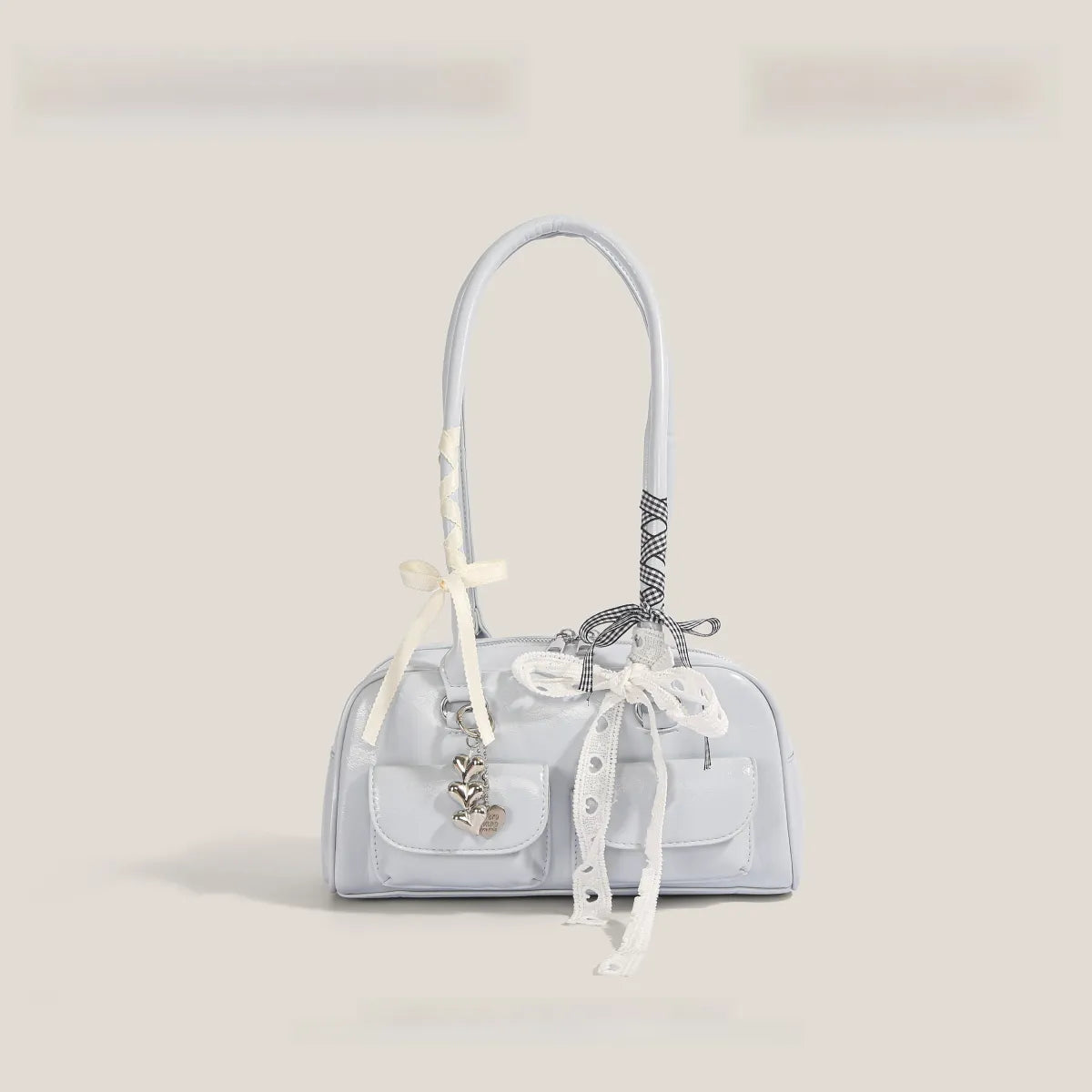 Bolso de Mano Pequeño de Mujer con Pañuelo
