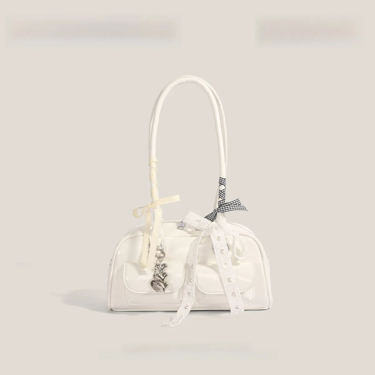 Bolso de Mano Pequeño de Mujer con Pañuelo