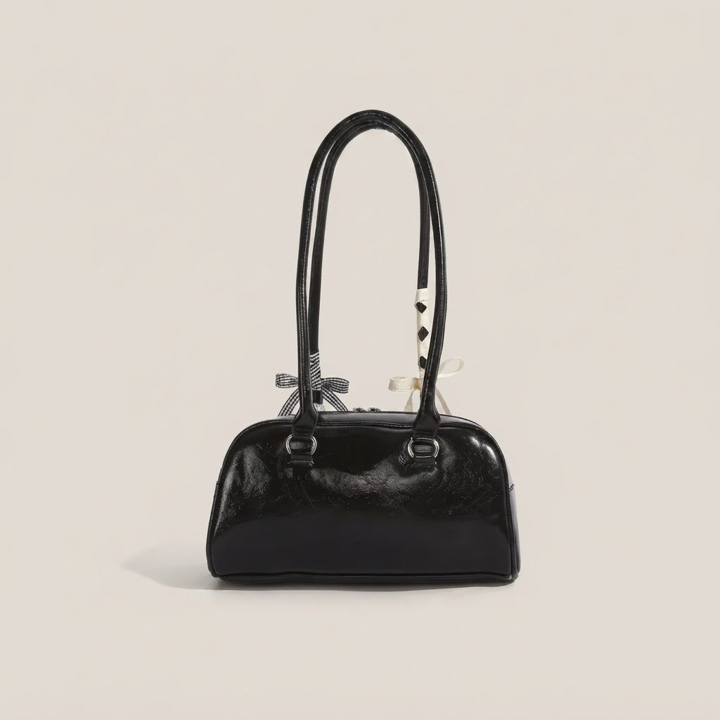 Bolso de Mano Pequeño de Mujer con Pañuelo