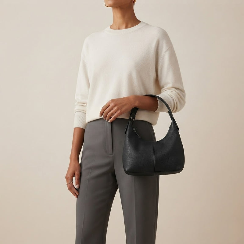 Bolso de Mano Dumpling Pequeño de Mujer