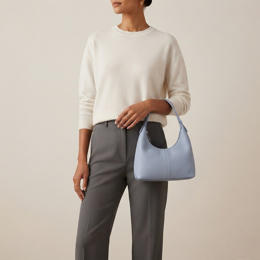Bolso de Mano Dumpling Pequeño de Mujer