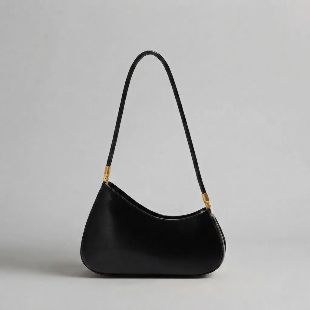 Bolso de Mano Pequeño de Mujer para Fiestas, Eventos y Salir, con Asa de Cadena en Polipiel