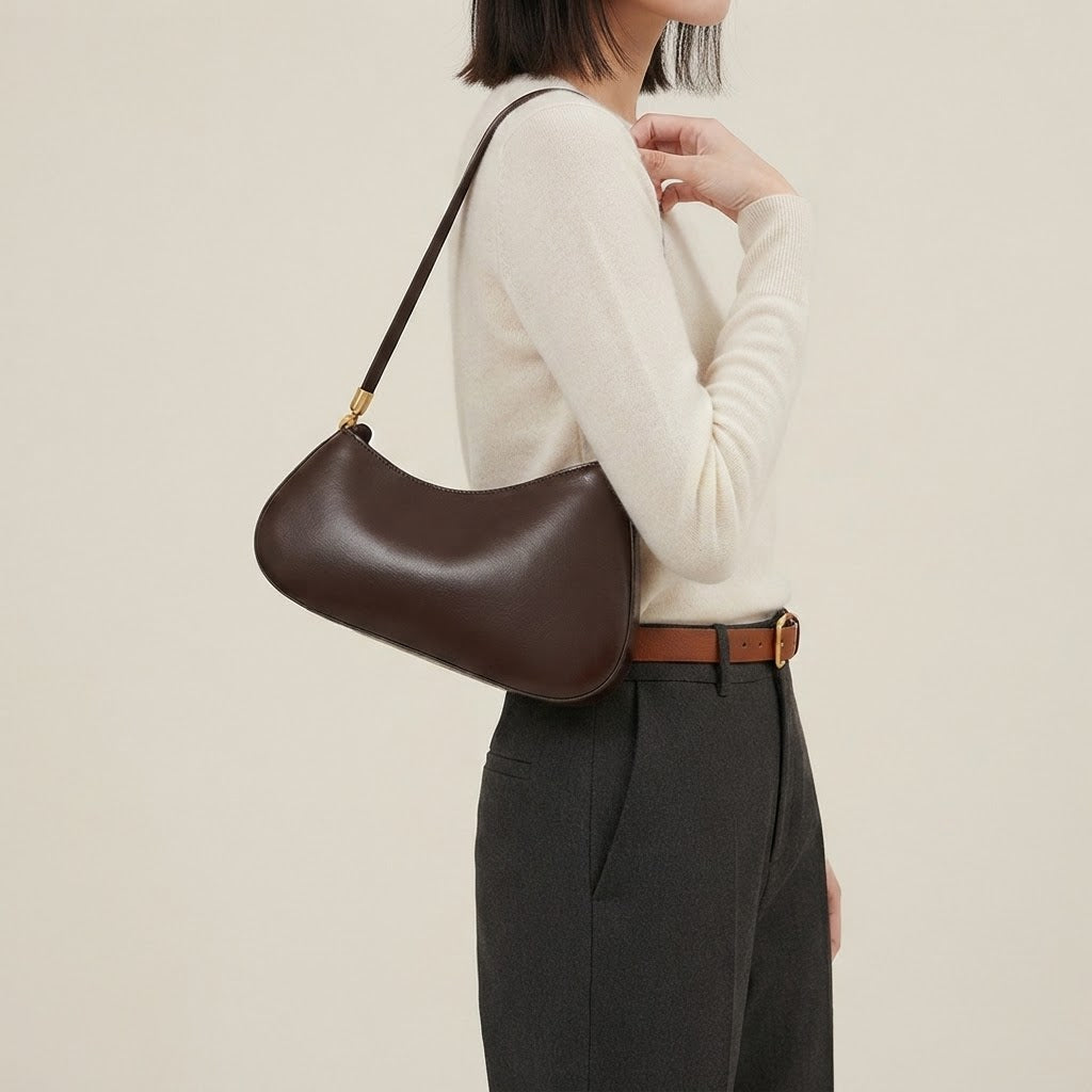 Bolso de Mano Pequeño de Mujer para Fiestas, Eventos y Salir, con Asa de Cadena en Polipiel