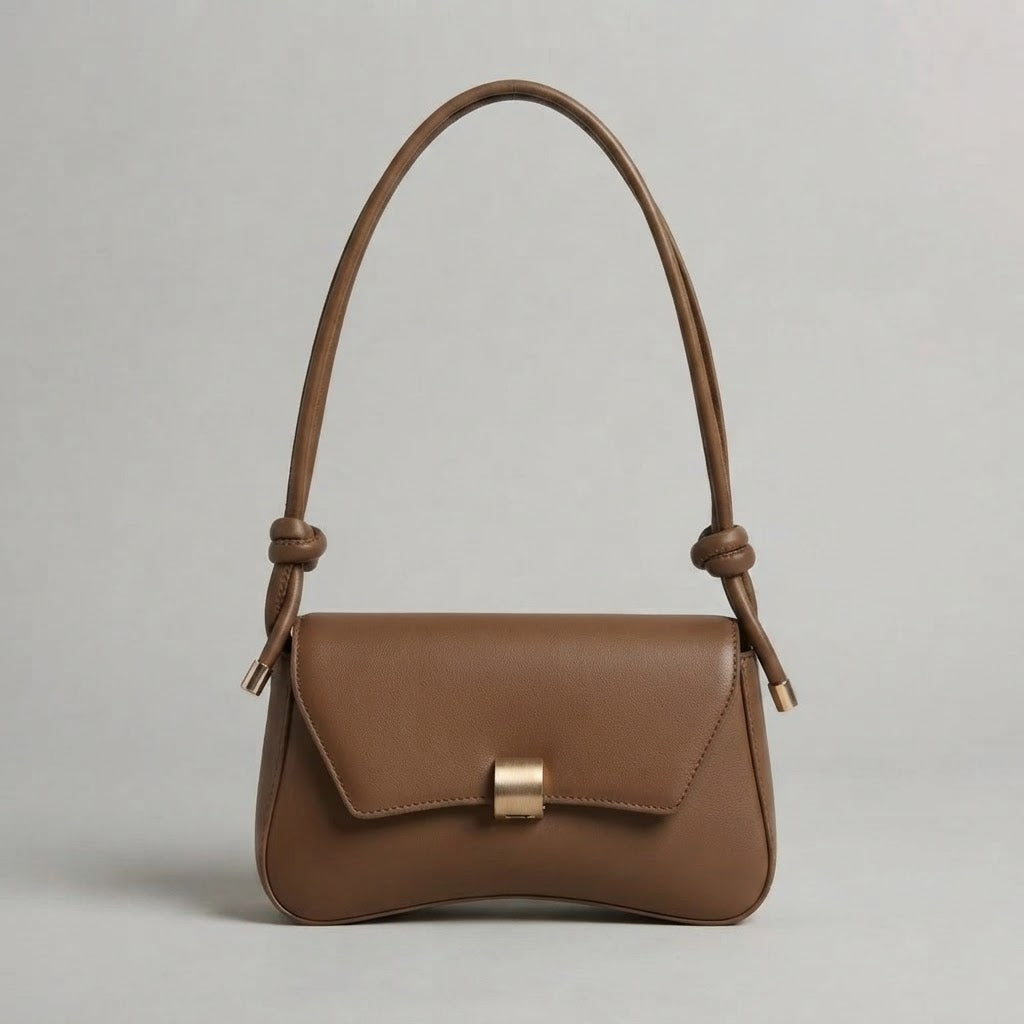 Bolso de Hombro Pequeño de Mujer Texturizado