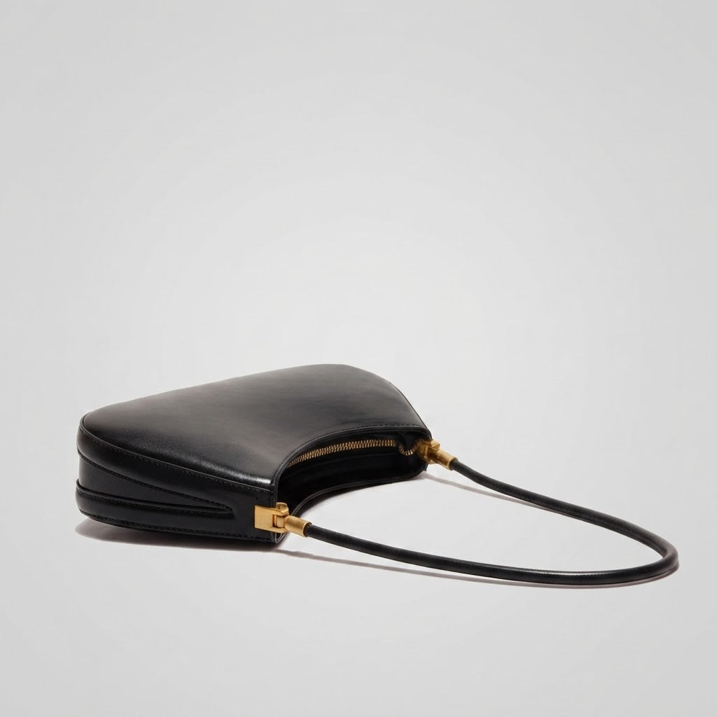 Bolso de Mano Pequeño de Mujer para Fiestas, Eventos y Salir, con Asa de Cadena en Polipiel