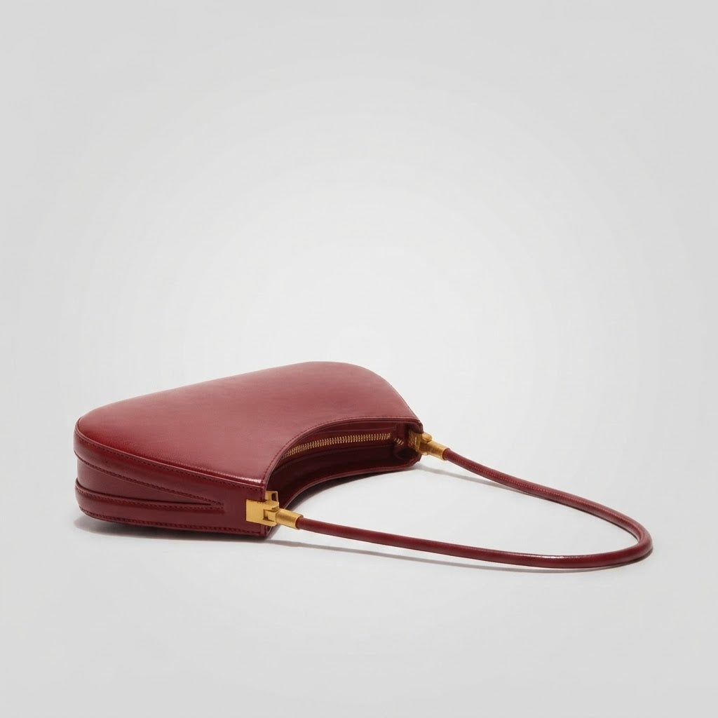 Bolso de Mano Pequeño de Mujer para Fiestas, Eventos y Salir, con Asa de Cadena en Polipiel