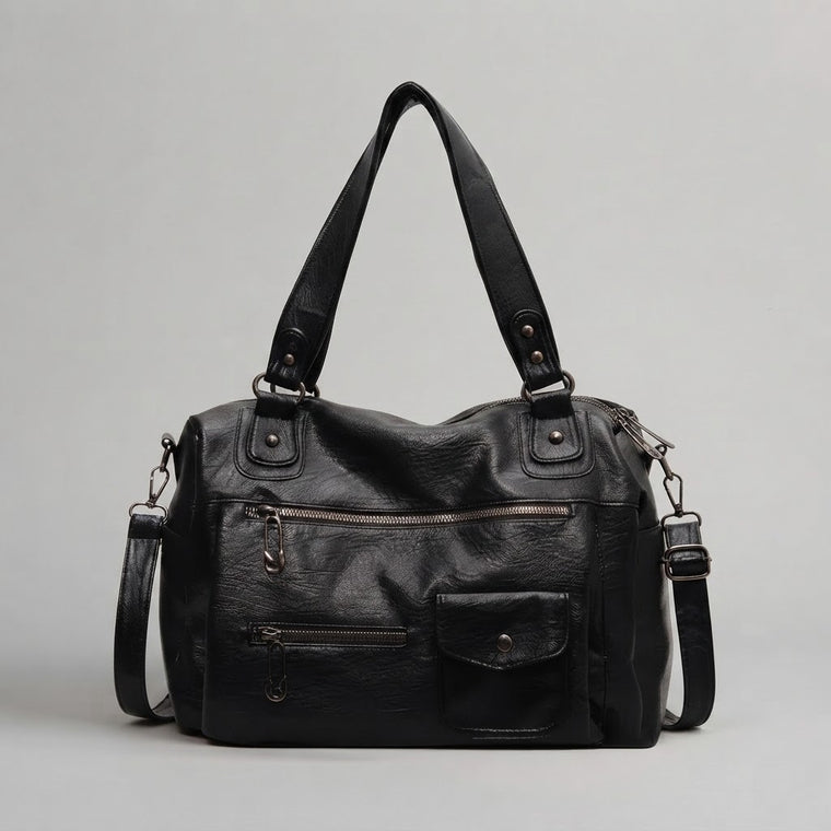 Bolso Tote de Hombro Grande de Mujer Vintage
