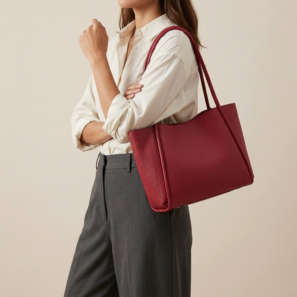 Bolso Bandolera Pequeño de Mujer para Salir, el Día a Día y la Ciudad, Tipo Cubo con Cierre de Imán