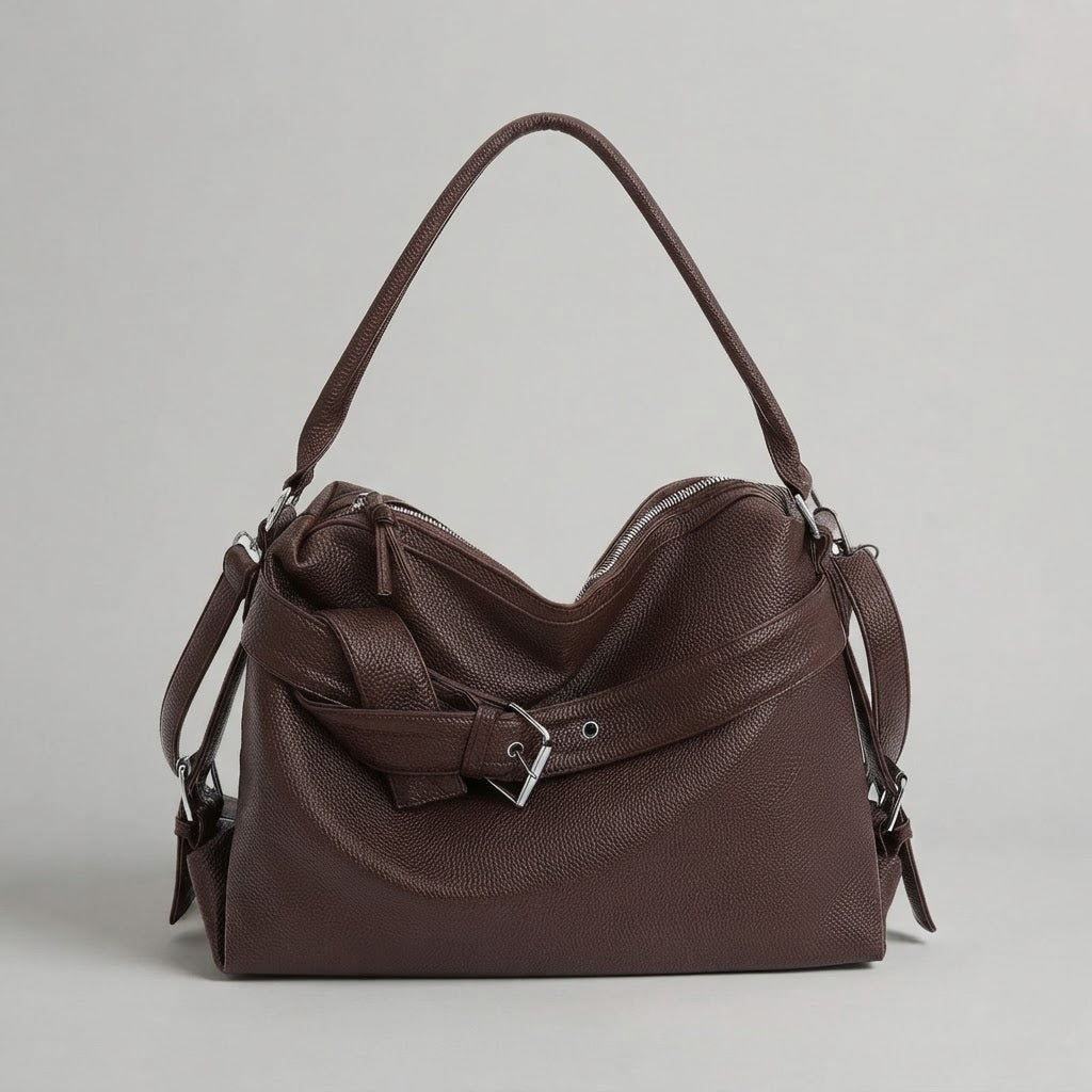 Bolso Tote de Hombro y Bandolera Mediano de Mujer para el Día a Día, Salir y la Ciudad, en Polipiel