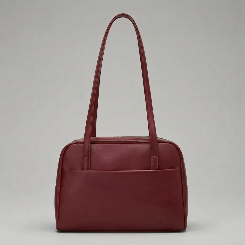 Bolso Tote de Hombro Pequeño de Mujer para Salir y el Día a Día, Estilo Baguette en Polipiel