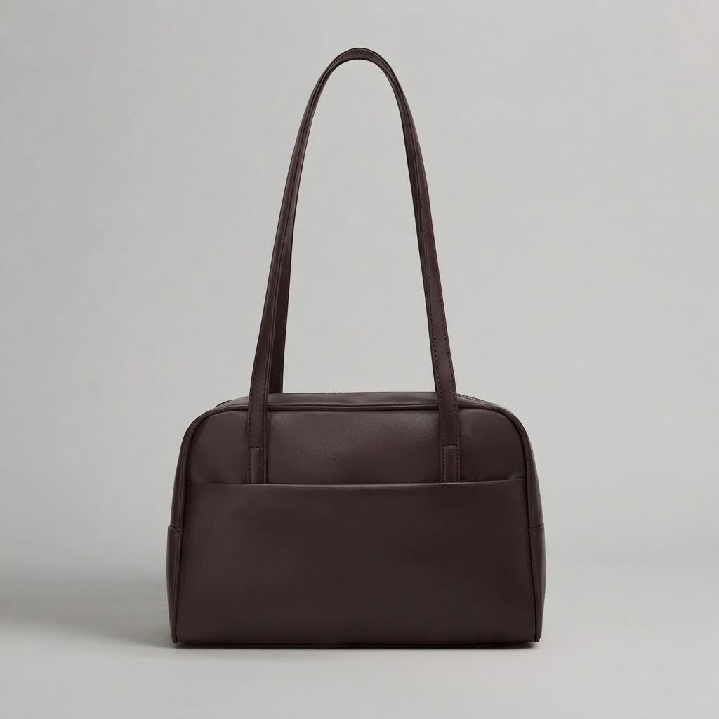 Bolso Tote de Hombro Pequeño de Mujer para Salir y el Día a Día, Estilo Baguette en Polipiel