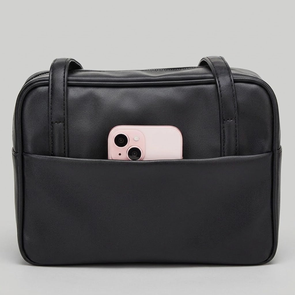 Bolso Tote de Hombro Pequeño de Mujer para Salir y el Día a Día, Estilo Baguette en Polipiel