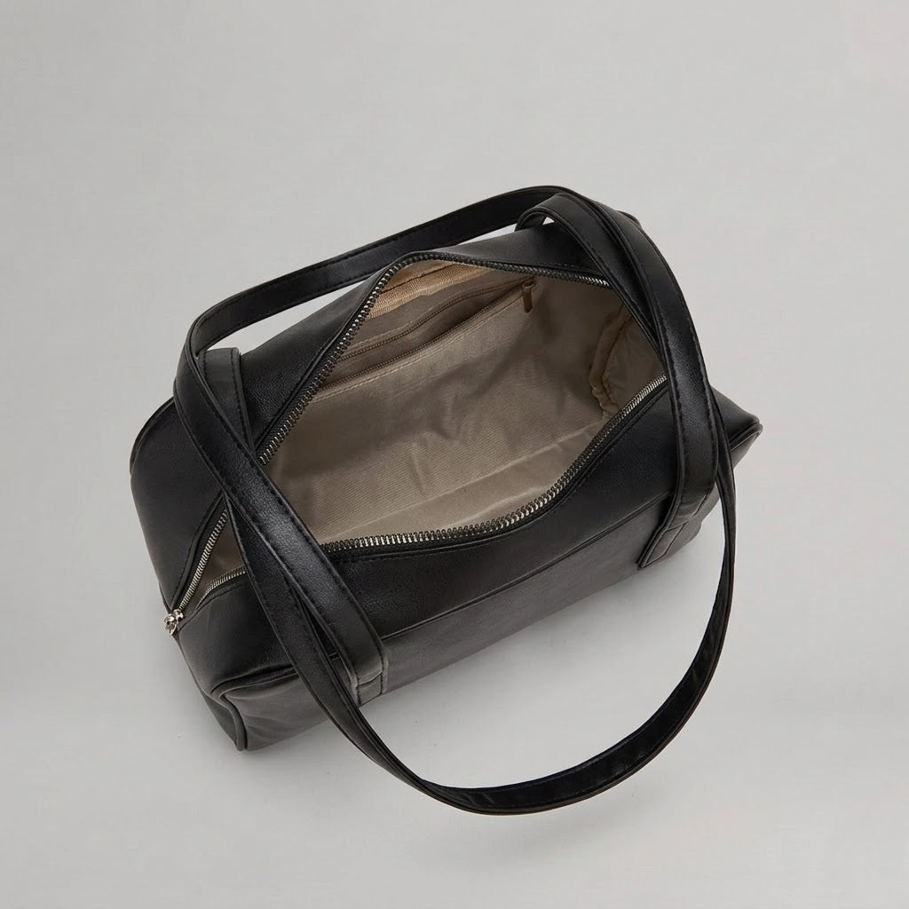 Bolso Tote de Hombro Pequeño de Mujer para Salir y el Día a Día, Estilo Baguette en Polipiel