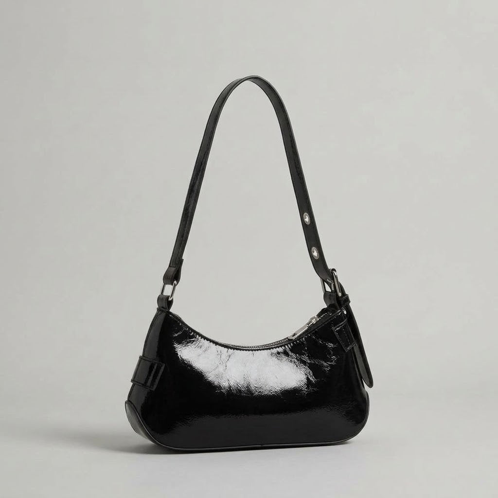 Bolso Bandolera Pequeño de Mujer para Salir y el Día a Día, Cruzado Estilo Retro en Polipiel