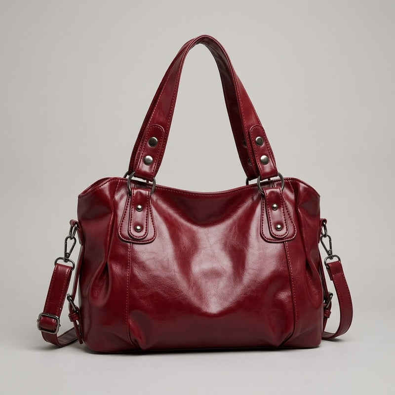 Bolso Tote de Hombro y Bandolera Mediano de Mujer para el Día a Día, el Trabajo y la Ciudad, Coreano en Polipiel