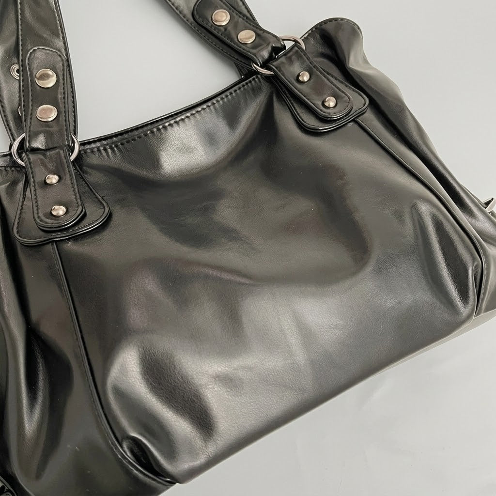 Bolso Tote de Hombro y Bandolera Mediano de Mujer para el Día a Día, el Trabajo y la Ciudad, Coreano en Polipiel