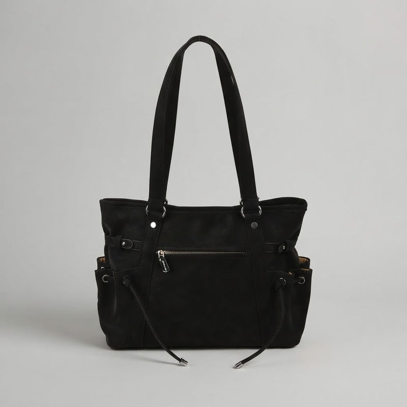 Bolso Tote de Hombro y Bandolera Grande de Mujer para la Ciudad, el Trabajo y el Día a Día, Estilo Messenger