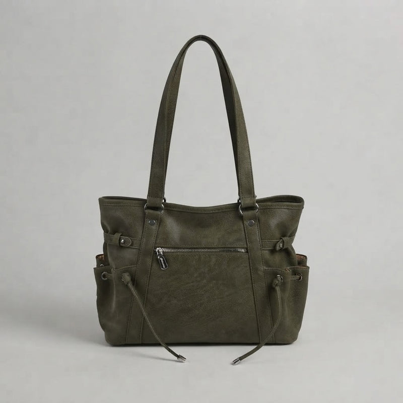 Bolso Tote de Hombro y Bandolera Grande de Mujer para la Ciudad, el Trabajo y el Día a Día, Estilo Messenger