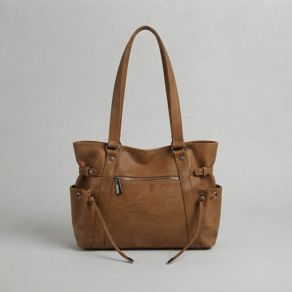 Bolso Tote de Hombro y Bandolera Grande de Mujer para la Ciudad, el Trabajo y el Día a Día, Estilo Messenger