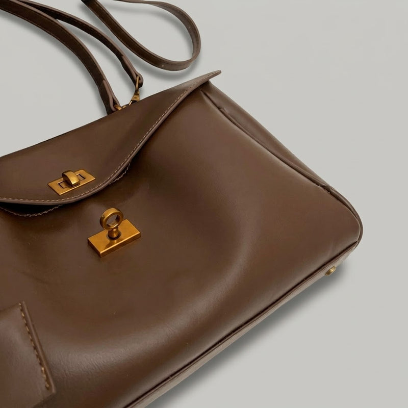 Bolso Tote de Hombro Grande de Mujer para el Día a Día, el Trabajo y la Ciudad, en Pana