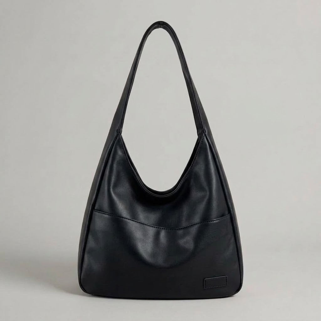 Bolso Tote de Hombro Grande de Mujer para el Trabajo, la Universidad y el Día a Día, Diseño Retro con Cierre de Imán en Polipiel