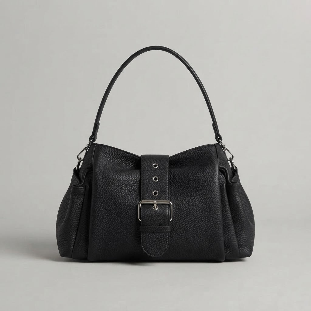 Bolso De Hombro Pequeño de Mujer para Salir, el Día a Día y Fiestas, Estilo Baguette con Costuras