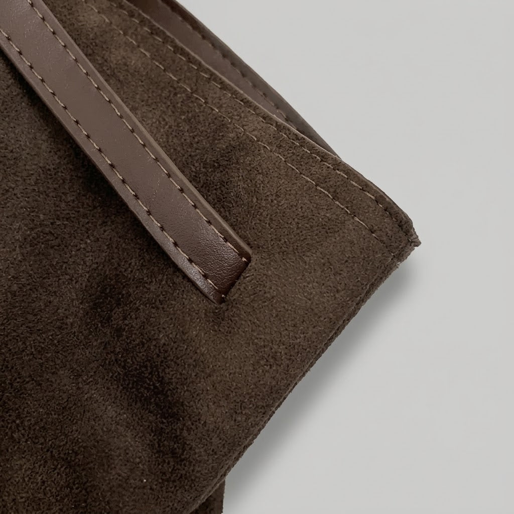 Bolso Tote de Hombro Mediano de Mujer para el Trabajo, la Universidad y el Día a Día, Retro Texturizado en Polipiel