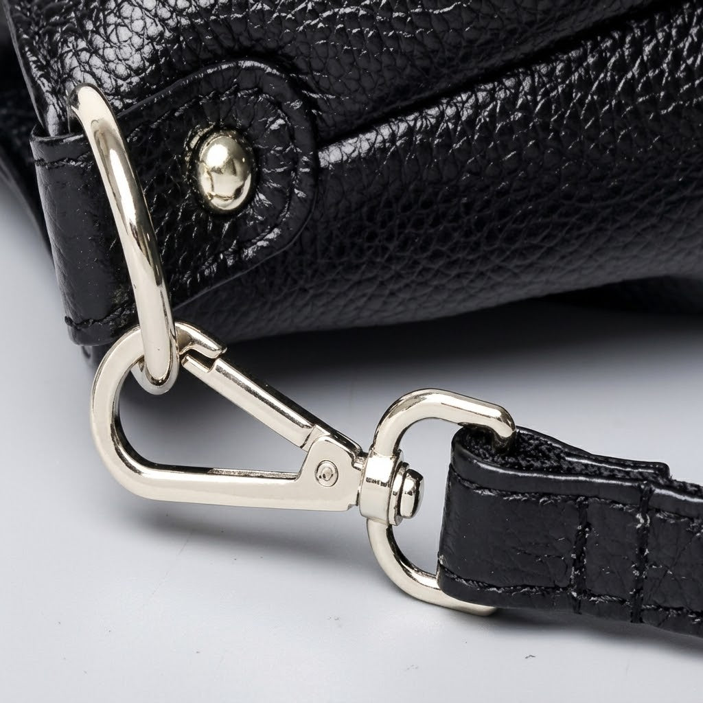 Bolso Tote Bandolera Grande de Mujer para el Trabajo, la Universidad y el Día a Día, Minimalista en Polipiel