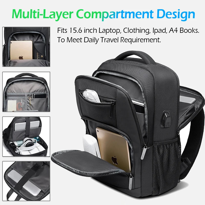 Mochila Portátil Inteligente con USB