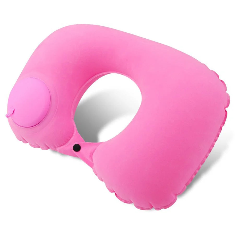 Almohada de Viaje Inflable para Cuello