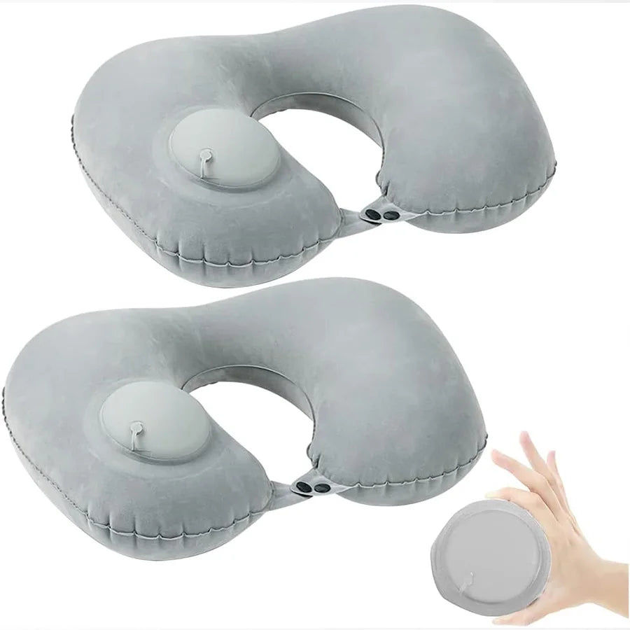 Almohada de Viaje Inflable para Cuello
