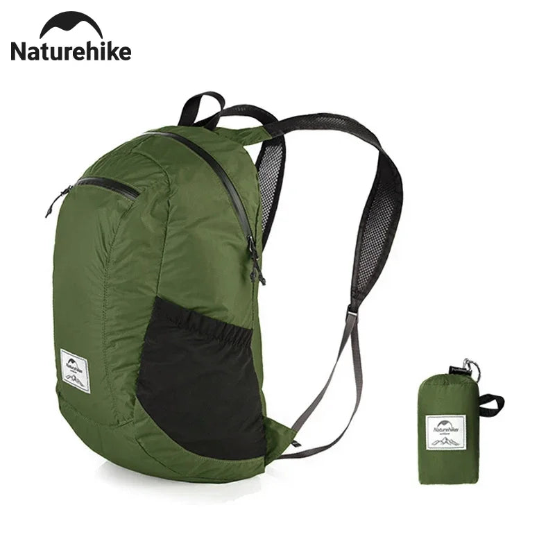 Mochila Plegable Ultraligera 18L Impermeable