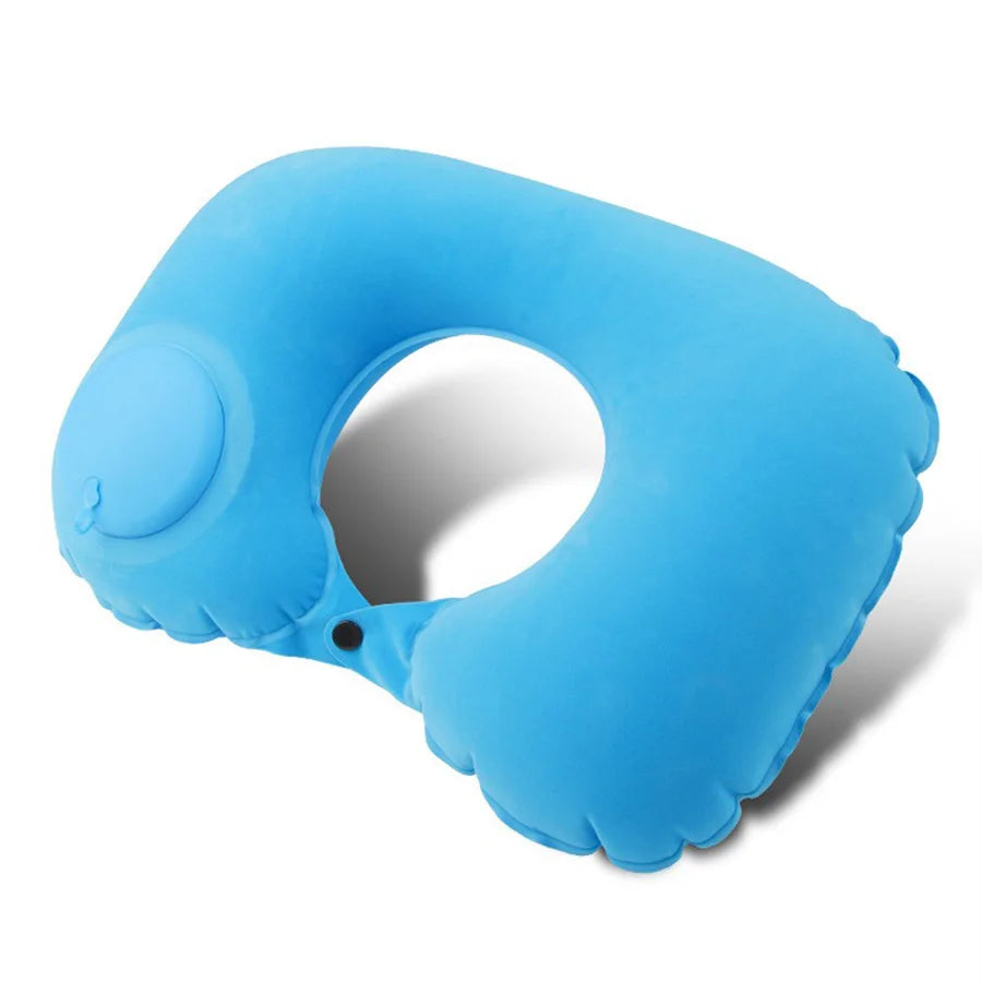 Almohada de Viaje Inflable para Cuello
