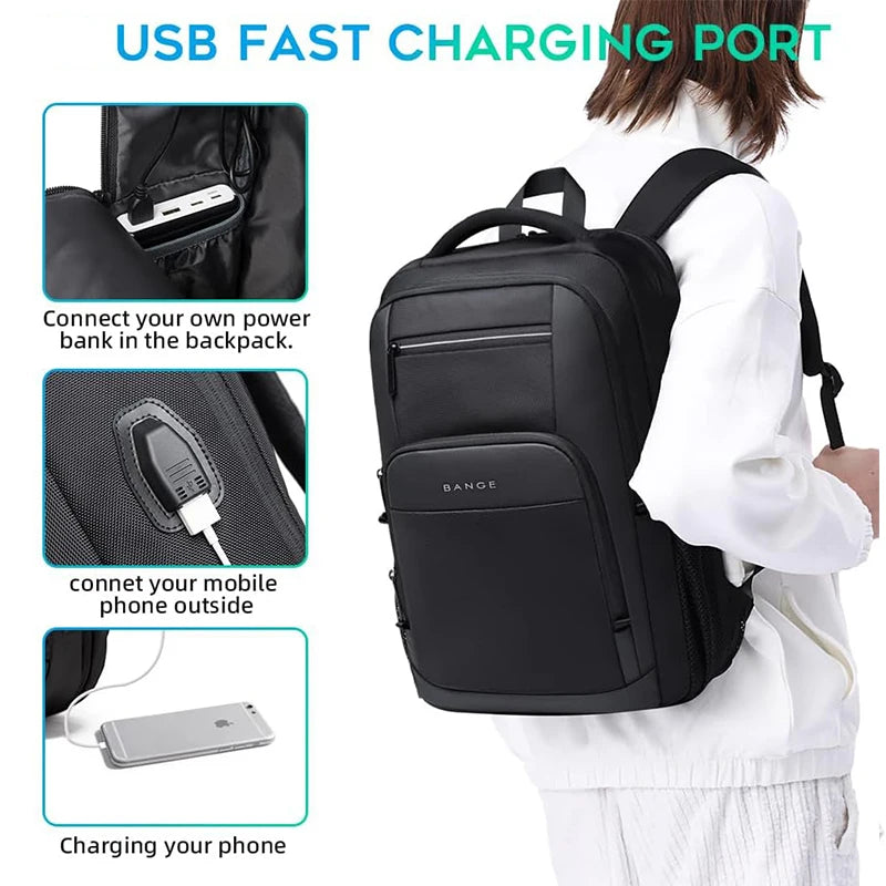 Mochila Portátil Inteligente con USB