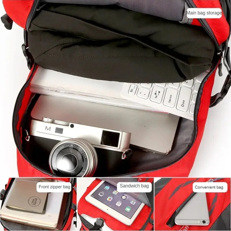 Mochila de Senderismo y Viaje 40L Resistente al Agua