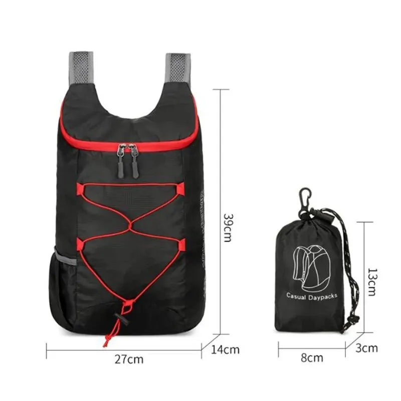 Mochila Plegable Ultraligera 20L de Viaje