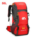 Mochila 50L Impermeable de Trekking y Viaje